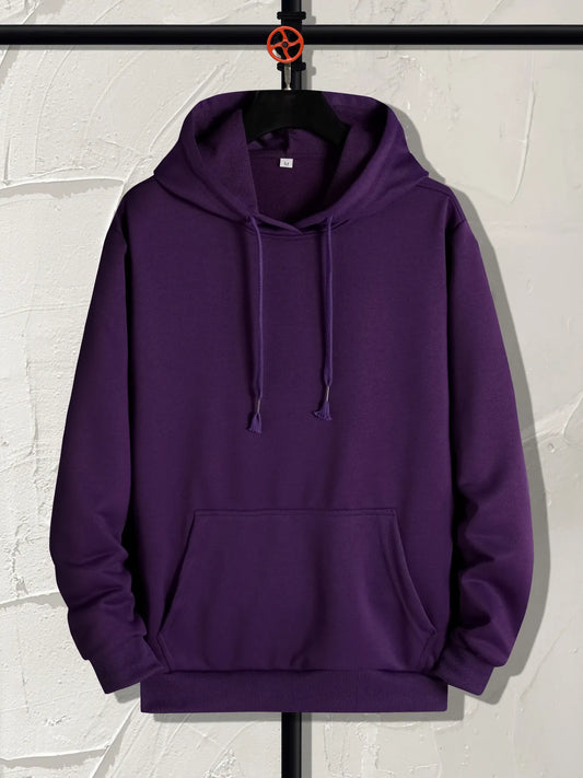 Unisex FKH Kangaroo Pullover Hoodie - Purple