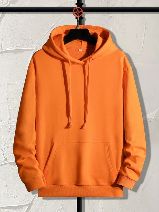 Unisex FKH Kangaroo Pullover Hoodie - Orange
